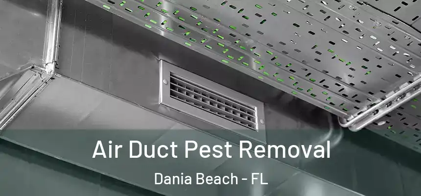 Air Duct Pest Removal Dania Beach - FL