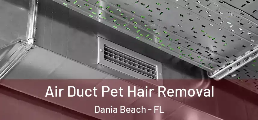  Air Duct Pet Hair Removal Dania Beach - FL